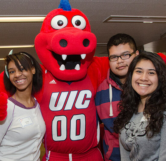 Students with Sparky