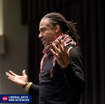 Professor of Black Studies and Criminology, Law, and Justice David Stovall 