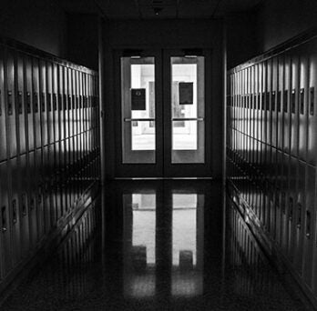 interior of a school 