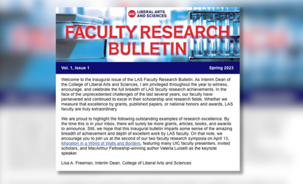 Faculty Research Bulletin Spring 2023